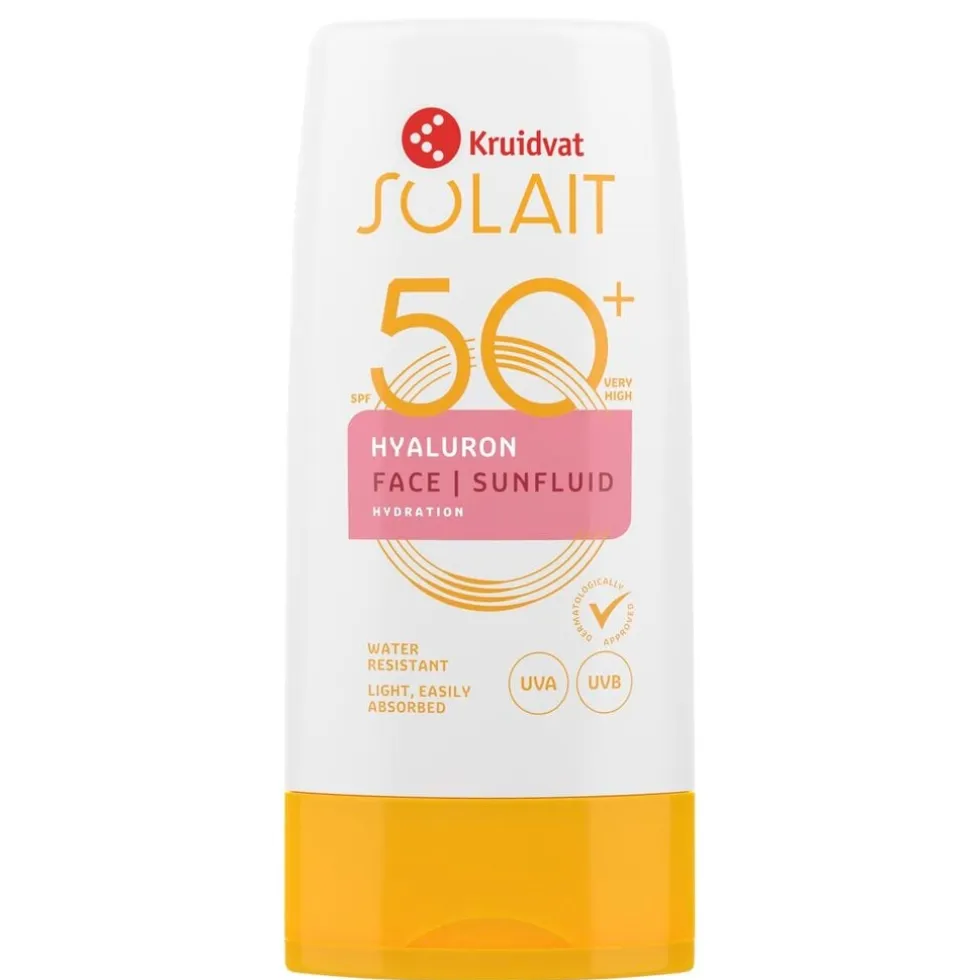 Kruidvat Solait Hyaluron SPF50+ Face Sunfluid