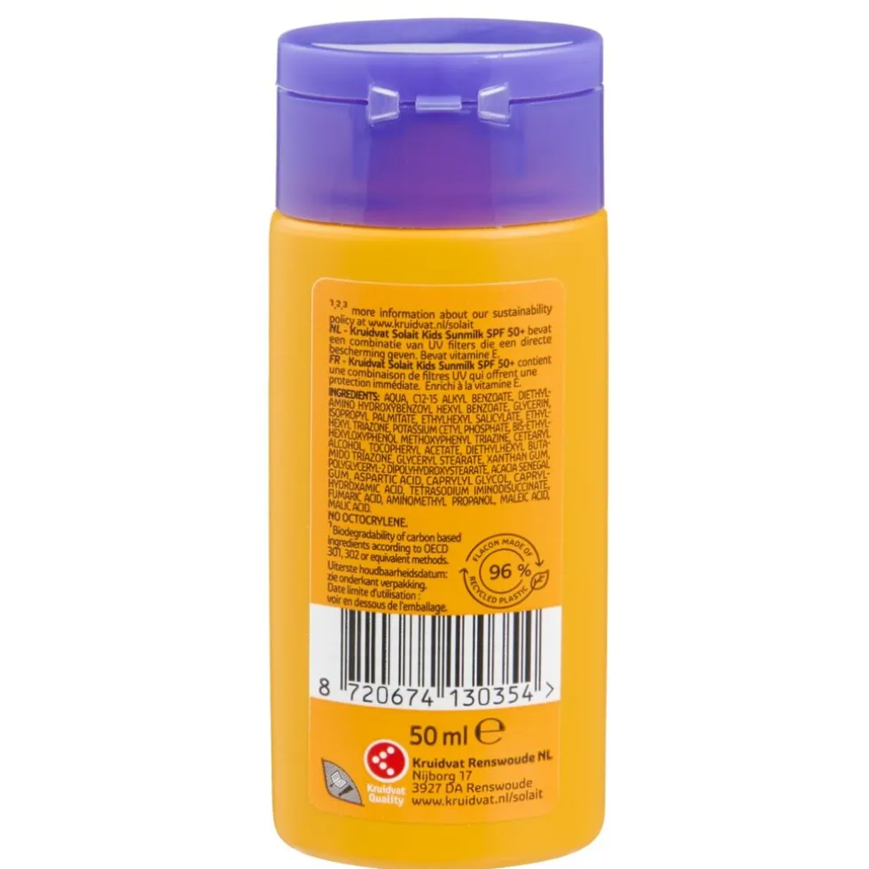 Kruidvat Solait Kids SPF50+ Sunmilk