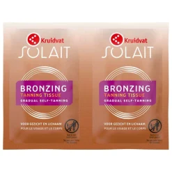 Kruidvat Solait Self Tan Bronzing Tissues