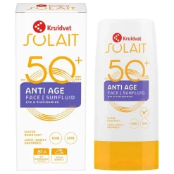 Kruidvat Solait SPF50+ Anti-Age Face Sunfluid
