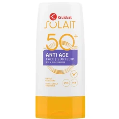 Kruidvat Solait SPF50+ Anti-Age Face Sunfluid