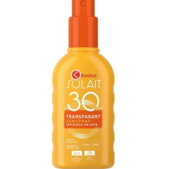 Kruidvat Solait Transparant SPF30 Sunspray