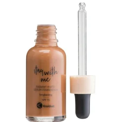 Kruidvat Stay With Me 060 C Deep Amber Radiant Matte Serum Foundation