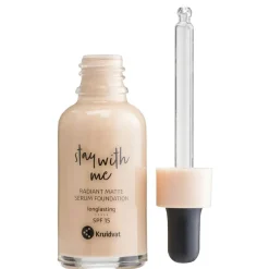 Kruidvat Stay With Me 018 C Light Natural Radiant Matte Serum Foundation