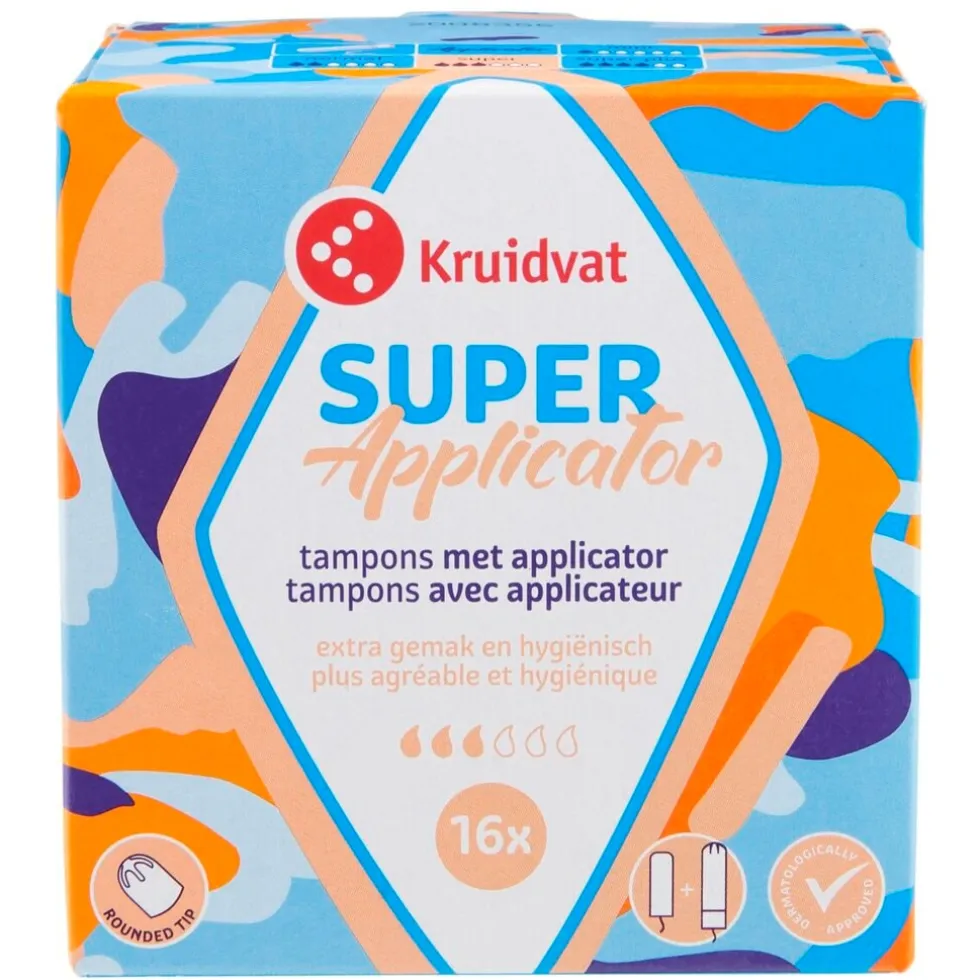 Kruidvat Super Tampons met Applicator