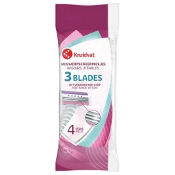 Kruidvat Triple Blades Wegwerpscheermesjes