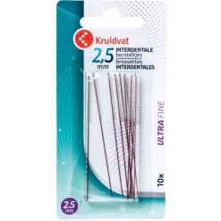 Kruidvat Ultra Fijn 2,5mm Interdentale Borsteltjes