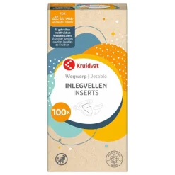 Kruidvat Wegwerpinlegvellen voor Wasbare luiers