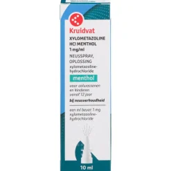 Kruidvat Xylometazoline Menthol 1 mg/ml Neusspray