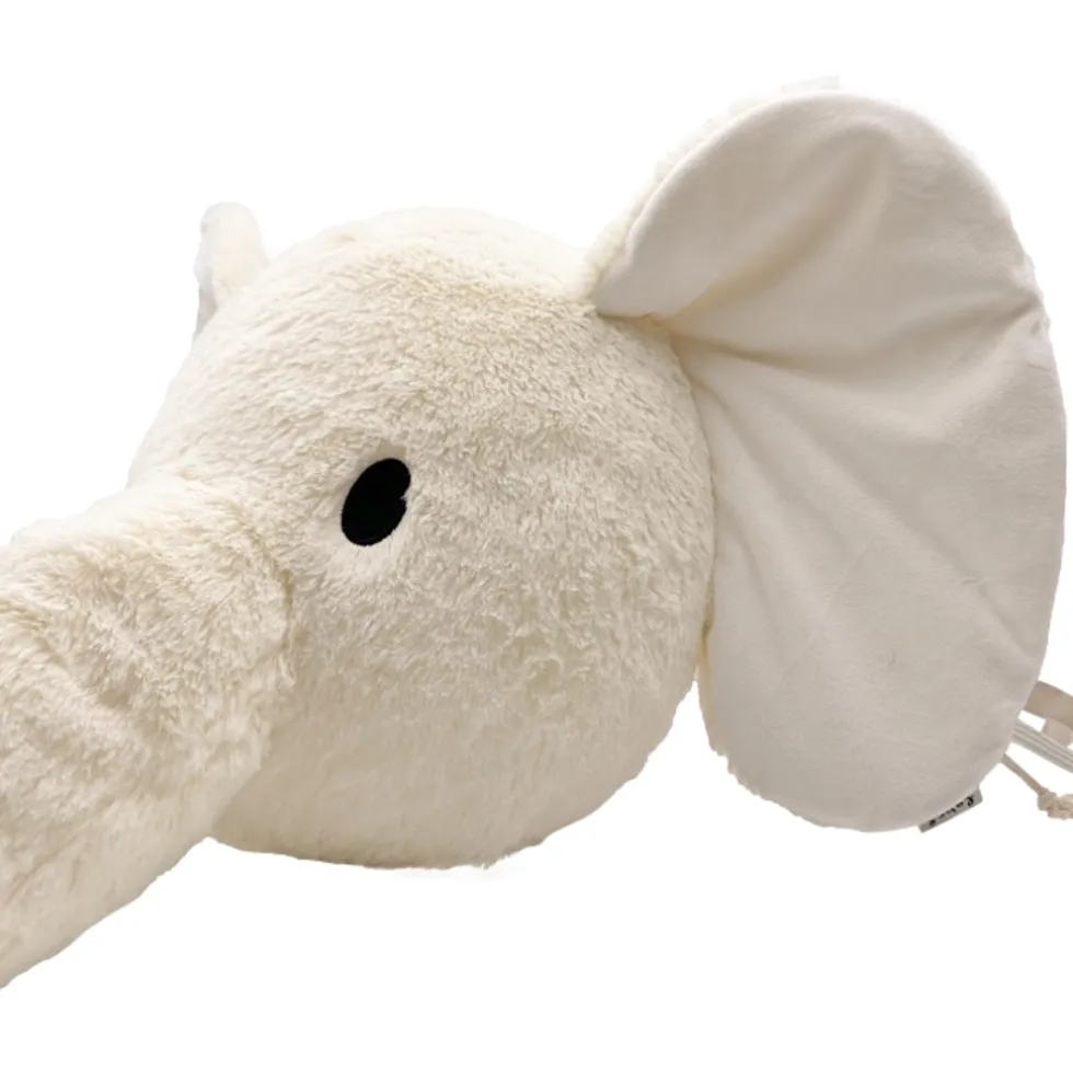 Label Label Elephant Elly Ivory Muurdecoratie