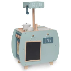 Label Label Groen Houten Bistro Keuken