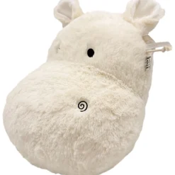 Label Label Hippo Harvey Ivory Muurdecoratie