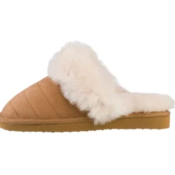 Lamswollen Damessloffen