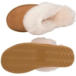 Lamswollen Damessloffen