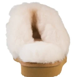 Lamswollen Damessloffen