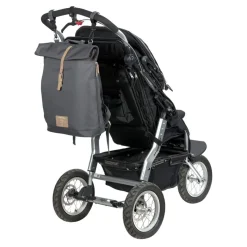 Lassig Backpack Rolltop Antraciet