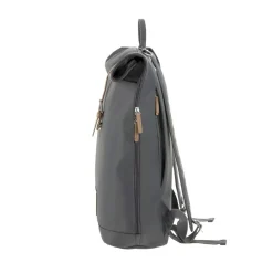 Lassig Backpack Rolltop Antraciet