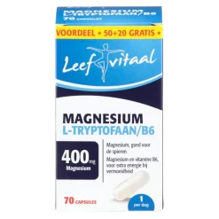 Leefvitaal Magnesium L-Tryptofaan/B6 Capsules