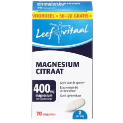 Leefvitaal Magnesiumcitraat Tabletten