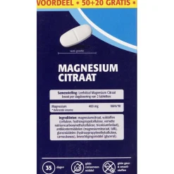 Leefvitaal Magnesiumcitraat Tabletten