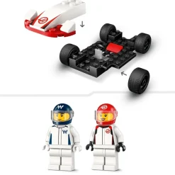LEGO City 60464 F1 Williams Racing en Haas F1 Racewagens
