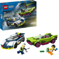 LEGO City 60415 Politiewagen en Snelle Autoachtervolging