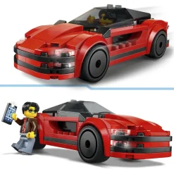 LEGO City 60448 Rode Sportwagen