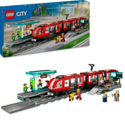 LEGO City 60423 Stadstram en Station