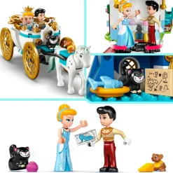 LEGO Disney 43275 Assepoesters Kasteel en Paardenkoets