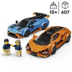 LEGO Speed Champions 77238 Lamborghini Revuelto en Huracán STO