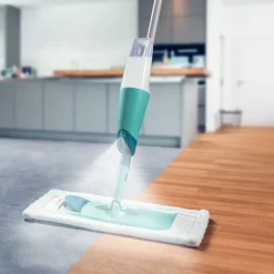 Leifheit Comfort Easy Spray XL Micro Duo Spraymop (42 cm) met Steel