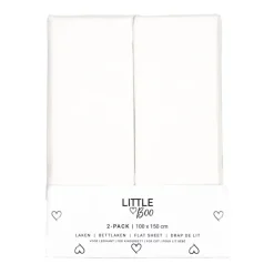 Little Boo 100x150 Laken 2-pack