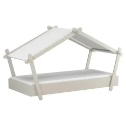 Lodge Bed 90x200 cm Licht