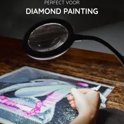 Loeplamp met LED Verlichting Oplaadbaar