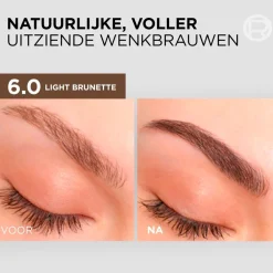 L'Oréal Paris 6.0 Light Brunette Brow Color Wenkbrauwverf