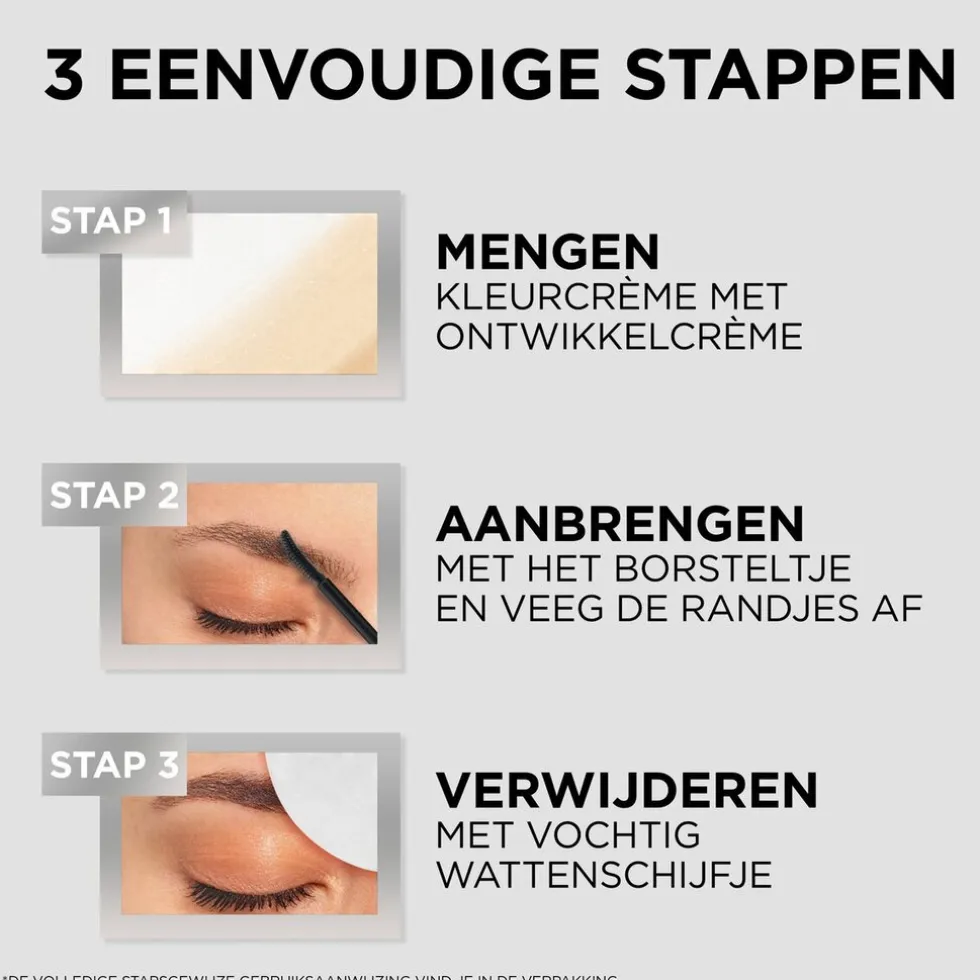 L'Oréal Paris 6.0 Light Brunette Brow Color Wenkbrauwverf