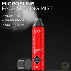 L'Oréal Paris Infaillible 3-Second Setting Mist