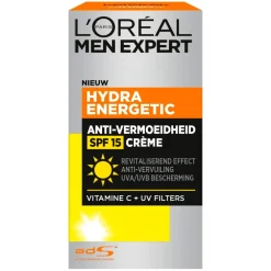 L'Oréal Paris Men Expert Hydra Energetic Anti-Vermoeidheid SPF15 Dagcrème
