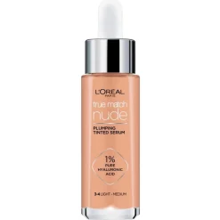 L'Oréal Paris True Match Nude 3-4 Light Medium Plumping Tinted Serum