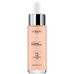 L'Oréal Paris True Match Nude 0.5-2 Very Light Plumping Tinted Serum