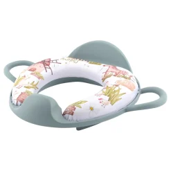 Lorelli Soft Training Seat Green Farm Toiletverkleiner met Rugleuning
