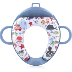 Lorelli Soft Training Seat Blue Sea Toiletverkleiner met Rugleuning