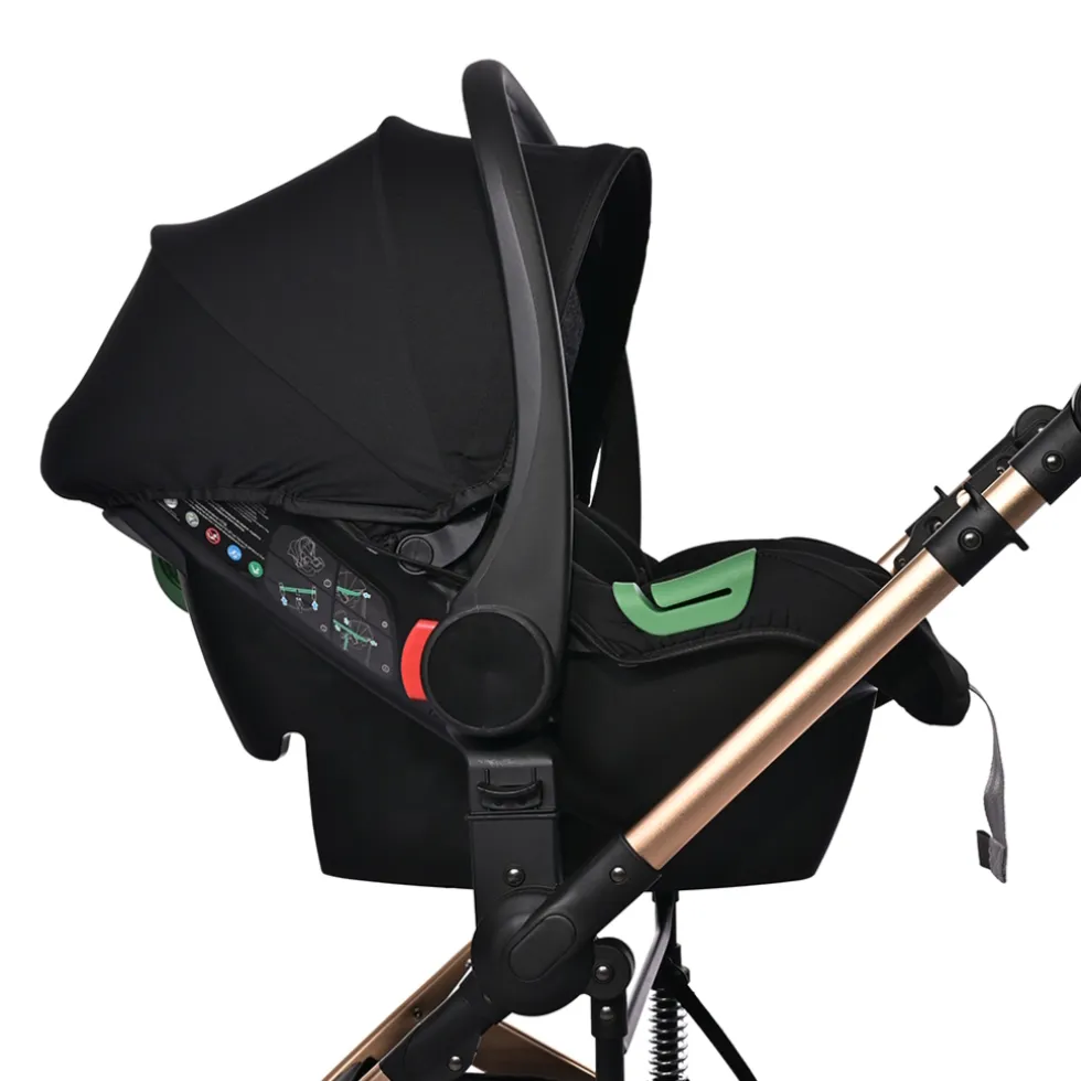 Lorelli Spirit Black Jasper 40-87 cm i-Size Autostoel