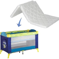 Lorelli 60x120 cm Opvouwbaar Matras in Tas Deluxe