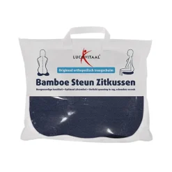 Lucovitaal Bamboe Steun Zitkussen