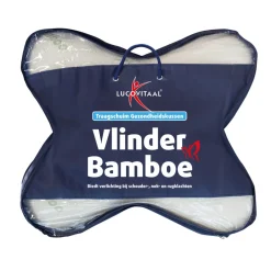 Lucovitaal Bamboe Vlinderkussen