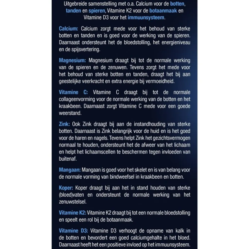 Lucovitaal Calcium Magnesium Bot Formule Tabletten