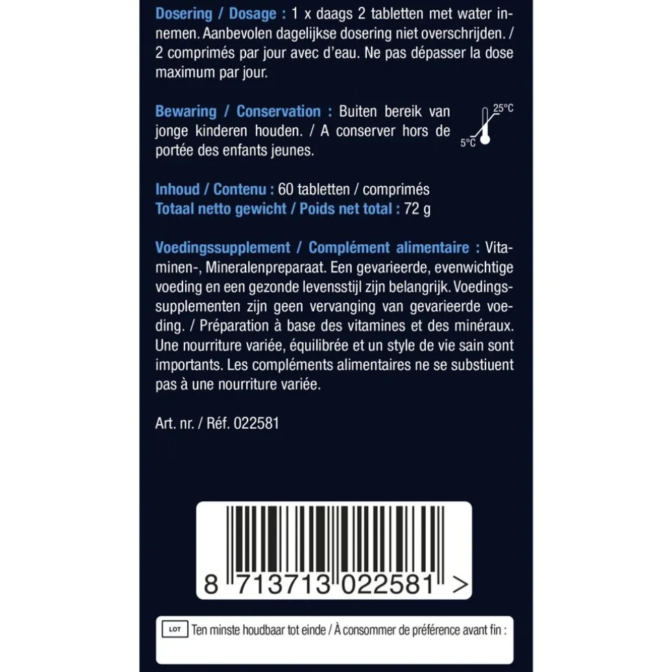 Lucovitaal Calcium Magnesium Bot Formule Tabletten