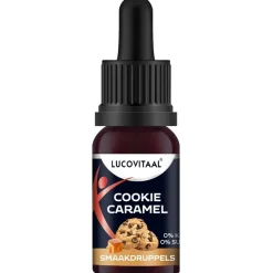 Lucovitaal Cookie Caramel Smaakdruppels