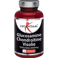 Lucovitaal Glucosamine Chondroïtine Visolie 1500/500/2000mg